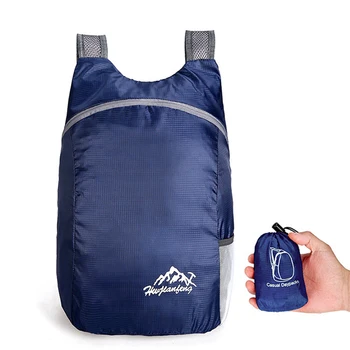 Ultralight Сгъваеми Водоустойчива раница, мъжки спортни туристически чанти, раници за мивка, пътна преносима лека чанта за мъже