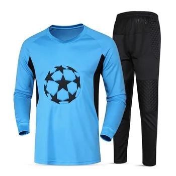 Направи си САМ Нова Тениска за вратаря, мъжки Тренировъчен костюм за футболен вратар, Быстросохнущий футболен трикотаж, униформи