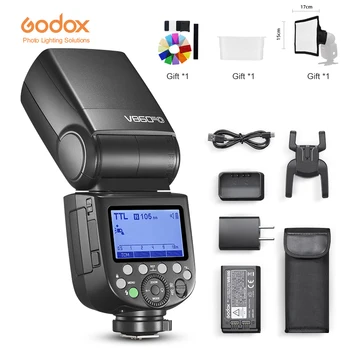 Godox V860III V860III-C V860III-N V860III-S Светкавица за фотоапарат Speedlite TTL HSS Светкавица за фотоапарат Canon, Sony, Nikon, Fuji Olympus, Pentax