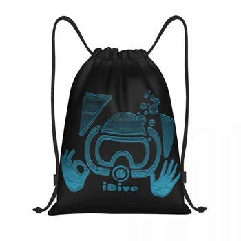 Раница за гмуркане с шнорхел Aqua Блус iDive OK, спортна спортна чанта за жени, мъжки чанти, за пазаруване