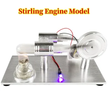 Експериментален модел на двигателя на Стърлинг с горещ въздух, Хидравличен Motnor, Обучение Физическа Парна Научна играчка за деца