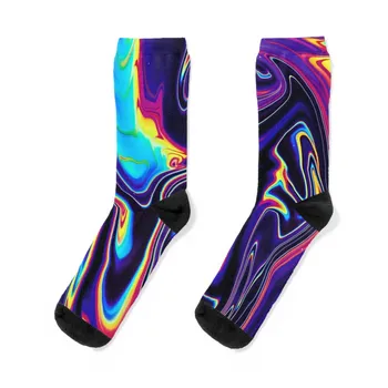 Флуоресцентни чорапи зимни баскетболни эстетичные чорапи за момичета мъжки