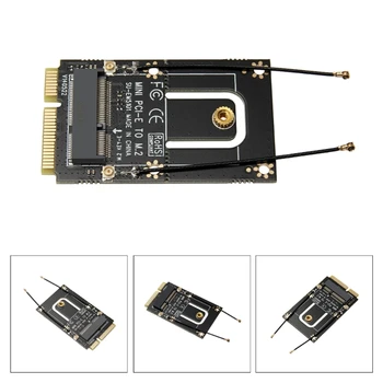 Конвертор NGFF Key E през адаптер Mini PCI-E, карта за разширяване на Key NGFF E за безжичен модул M2 за Intel 896C