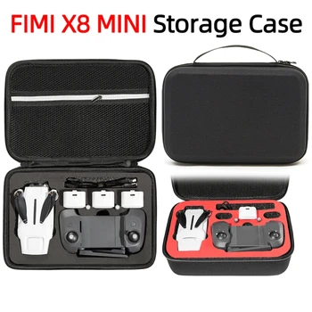 Твърд калъф за носене, портативна водоустойчива чанта за съхранение, чанти през рамо, съвместима с мини-дроном FIMI X8 и аксесоари