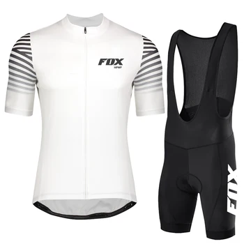 2023 Велосипедна Облекло Комплект От Джърси Fox Hpwf Мъжка Велосипедна Облекло Годишният МТБ Костюм С Къс Ръкав Abbigliamento Da Ciclismo Uomo
