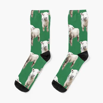 Дизайнерски мъжки чорапи в стил kawai Two Sheep bywhacky, нескользящие, в стил хип-хоп, на щиколотках, женски