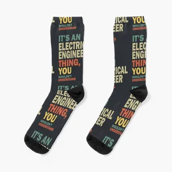 Публикация електроинженер Подарък чорапи за Хелоуин, луксозни чорапи с подгряване за мъже и жени