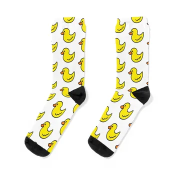 Дизайн сладък патица: Забавна патица, Подарък риза, чорапи, чорапи, естетичен забавен чорап, щастливи чорапи, Луксозни дамски чорапи, мъжки