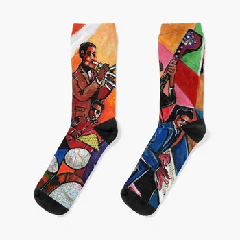 Чорапи Legends of Jazz, обувки за кроссфита, мъжки чорапи за футбол, дамски чорапи