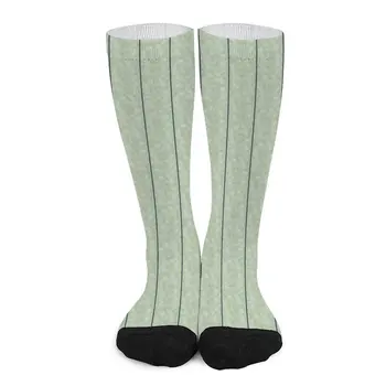 Чорапи с Шарени на цвят на Зелен градински чай в ретро стил за Жени