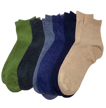 Чорапи от 55% мериносова вълна, фини мъжки туристически чорапи за улицата, Спортни чорапи за мъжете, бързо съхнещи, леки, устойчиви на миризмата, Размер Евро 39-42