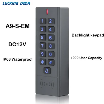 IP67 Водонепроницаемое Устройство на системата за контрол на достъпа DC12V 125 khz RFID на 1000 потребители Безконтактен Контролер на вратата, A9-SM