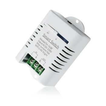 16A WiFi Smart TH16 превключвател за контрол на температурата и влажността на WiFi Ключ на термостата за Алекса Google Home Sasha Smartlife eWeLink