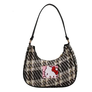 Като Sanrio kuromi подмышечный чанта мода момиче чанта Здравей Кити чанта карикатура чанта канела моята мелодия чанта