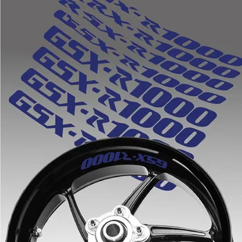 За мотоциклет SUZUKI GSX-R1000 промяна на стил, етикет на ступицу колела, джанти гуми, декоративна стикер, отразяваща водоустойчив слънцезащитен крем