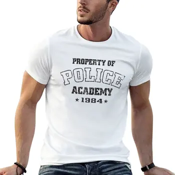 Тениска ПОЛИЦЕЙСКА АКАДЕМИЯ, тениска с аниме, тениска с графичен дизайн, тениски за гиганти за мъже