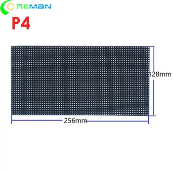 Китай Шенжен тристаен панел led модул за малък проект за led табела малък размер ph4 p4 стъпка на пикселите на 4 мм