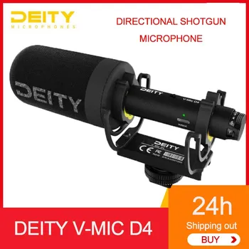 Deity V-Mic D4 Насочена Пушка нисък шум Микрофон Кондензаторен Записывающий Микрофон за Цифрови огледално-рефлексни Фотоапарати iPadOS Компютри, Смартфони