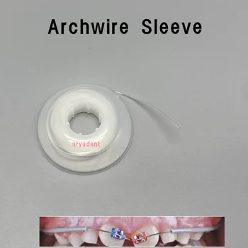 Ортодонтическая метална втулка, защита от зъбен тел, прозрачно, сребристо броня за зъбни тръба, ортодонтический скоба, прозрачен