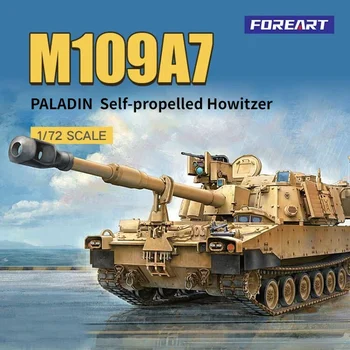 FOREART 2002 Монтажна модел 1/72 M19A07 за 155-mm самоходна гаубица Paladin Модела комплекти за военен модел хоби, направи си САМ