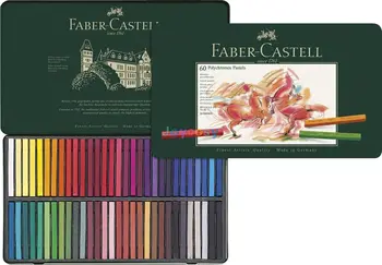 Набор от Faber Castell от 12 24 36 60 полихромных пастелей за художници.По-твърди, отколкото пастели тебешири, така че е добре да са подходящи за рисуване, идеален подарък