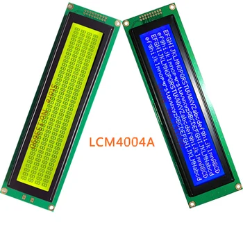 5V LCM4004A 40x4 4004 40*4 404 Знаков LCD модулен дисплей Жълт Зелен Син led Паралелен порт 18P KS0066 SPLC780 чип