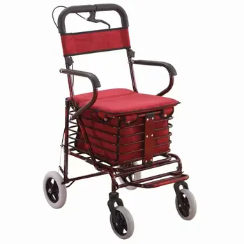 Сгъваема количка за възрастни хора, на височина от 50 см, Която може да се Бута, Хората Купуват, Количка За Съхранение на Зеленчуци, Които Дърпат ръчно