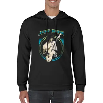 Нов пуловер с качулка от Джеф Бек, мъжка спортна риза, комплект от първа необходимост, мъжки зимен пуловер, дрехи от аниме, hoody с качулка, градинска облекло