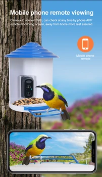 2MP 1080P iCam365 App Ниско Ниво на Зареждане на батерията При Подаване на Сигнал Вижте Птица IP Камера AI Humanoid Detection Watch Bird 