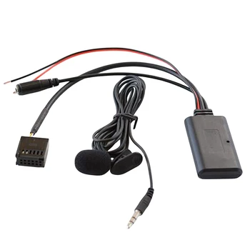 Автомобилен Bluetooth съвместим кабел-адаптер AUX IN Автомобилен Bluetooth-съвместими модул аудио кабел-адаптер за Ford Fiesta и Fusion Transit