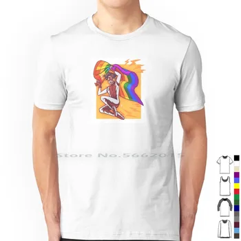 Pride Импулсна-Тениска Bart Allen от 100% памук Bart Allen Импулсна Gay Pride Lgbt Young Justice С Къс Ръкав
