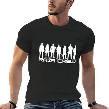 Тъмната материя - Тениска Raza Crew Silhouettes (w), бързосъхнеща тениска, потник, тениски по поръчка, мъжки графични тениски, опаковка