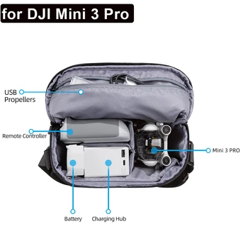 Чанта за съхранение на DJI MINI Pro 3/Mini 3 Ультралегкая Чанта RC/RC N1 Защита на Дрона Батерия, Аксесоари За DJI Mini Pro 3