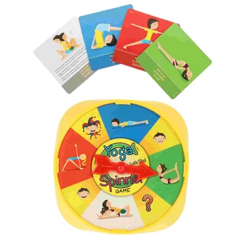 Забавни играчки Family Spin, поза за йога, настолна игра, спортна игра, детска площадка, обучителни упражнения за родители и деца