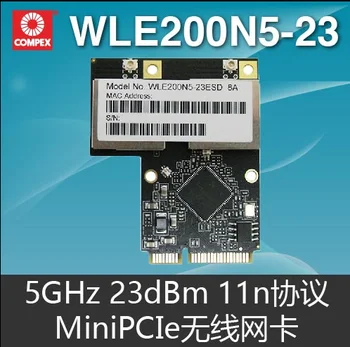 Комплектная безжична мрежова карта Qualcomm Atheros AR9280 WLE200N5-23 mini pcie 5G 23dBm 5 Ghz IEEE 802.11 n 802.11 a вътрешен LV