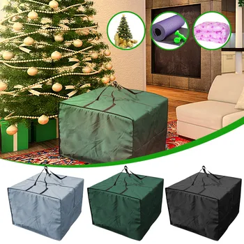 Чанта за съхранение на Коледната елха, Прахоустойчив, калъф, който предпазва водонепроницаемое одеяло голям капацитет, Складови, чанта за съхранение, инструменти за организиране на