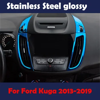 За Ford ESCAPE, KUGA 2013-2019 C-MAX автоаксесоари Вътрешна Врата Дръжка прозорец лифт отдушник на Волана Декоративна Стикер