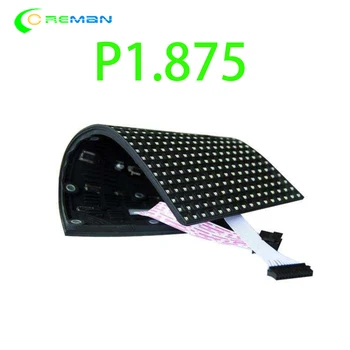 Вътрешна гъвкава светодиодна видеостена с мек led модул, цветен / матрицата мека led панел P1.875 P2 P3 P2.5