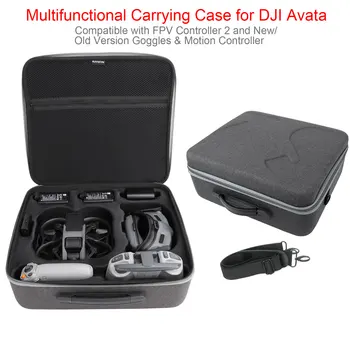 Нова чанта за съхранение на DJI Avata, чанта, очила, 2 преносими своята практика за DJI Avata, комплект аксесоари за FPV, чанта през рамо