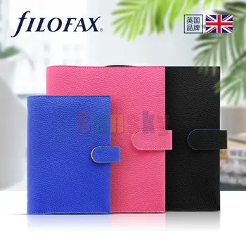 Организатор Filofax POP A6 формат А5, светъл двуцветен дизайн, Изпълнен в покритие от плътен средни видоизменен материал, подобно на кожата, гъвкав дизайн
