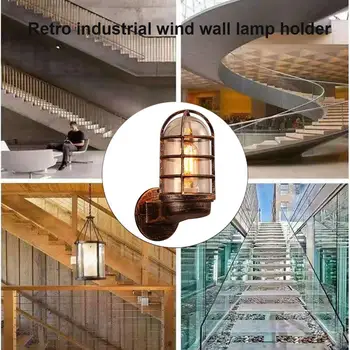 Уникални стенни лампи за помещения с противоударен Стенни лампи За вътрешно таванско помещение