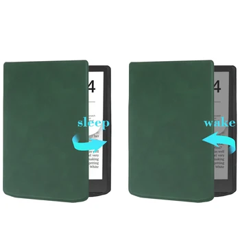 Калъфче за електронна книга с функция за автоматично преминаване в режим на готовност за Pocketbook Inkpad 4 / Color 2, защитен калъф-хастар