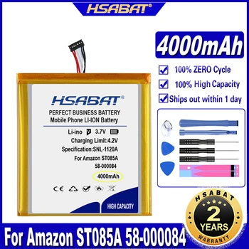 Батерия HSABAT 58-000084 MC-347993 4000 mah батерии за Amazon B00IKPW0UA, B00IKPYKWG, Kindle Fire HD 7