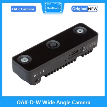 Широка камера OAK-D-W машинно зрение OpenCV Робот с изкуствен интелект, роботизирана камера-манипулатор
