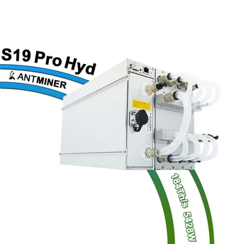 Нов миньор Antminer S19 Pro Hyd, 184Th/s 5428W за майнинга БТК/BCH/BSV, Доставка на DHL от Хонг конг