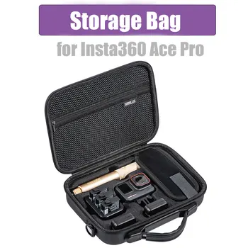 За Insta360 Ace Pro и Чанта за съхранение на Аксесоари за камери Защитна кутия за съхранение с голям капацитет Insta360 Ace Pro Accesorios