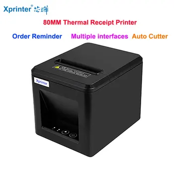 Xprinter XP-T80B (A) 80 мм Проверка Принтер С Автоматичен Нож POS Принтер като Кухненски Принтер С Интерфейс USB/ LAN/ за супермаркет