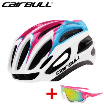 Жена велосипеден шлем CAIRBULL, Ultralight Велосипеден каска за езда, интегриран Дишаща Удобен Защитен Мъжки Велосипеден шлем