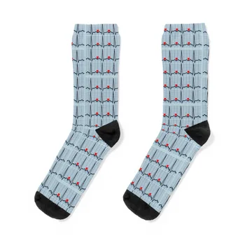 Ленти за ЕКГ-анализ на сърдечния ритъм, чорапи летни компресия чорапи луд, нови мъжки чорапи In's, женски