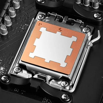 Лист на Радиатора, Със Защита от Преливане Силиконов лубрикант, който предпазва Дънната платка от преливане Безпроблемна Връзка за процесора на AMD AM5 7950X 7900X 7700X 7600X